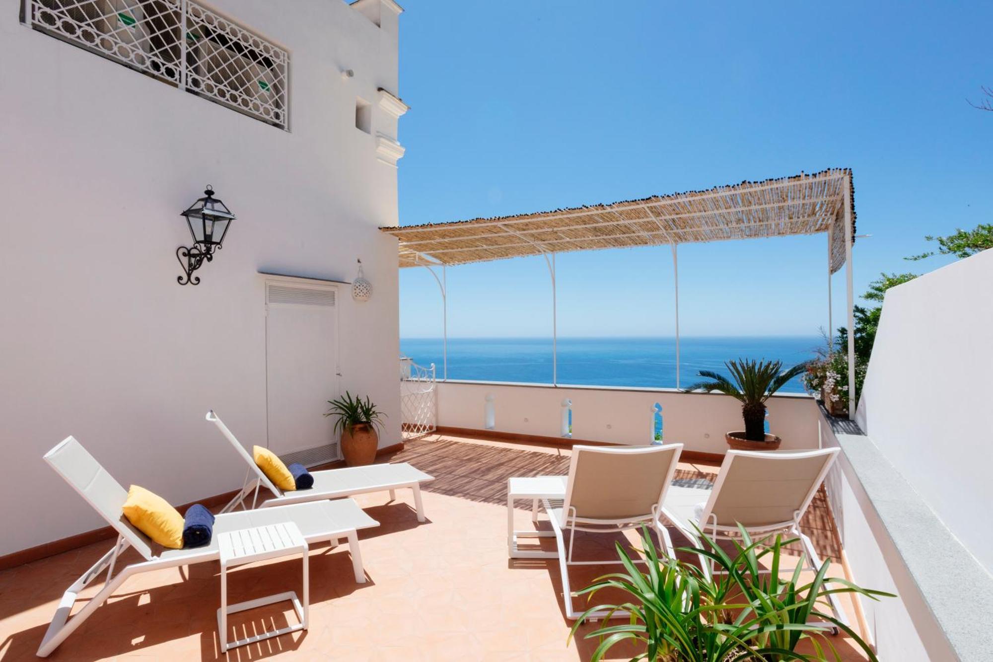 La Bizantina Luxury Villa Positano Exterior foto